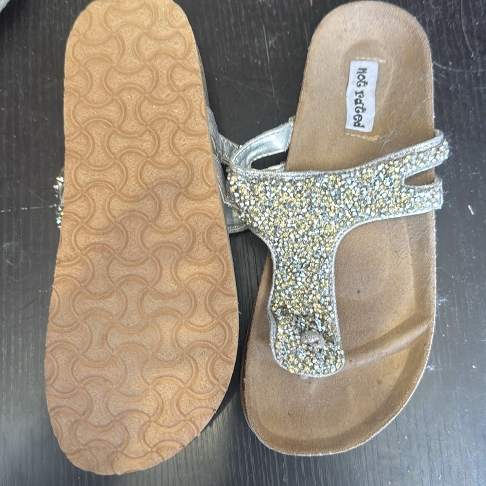 Not rated Rhinestone Embellished Sandals - Picture 3 of 3